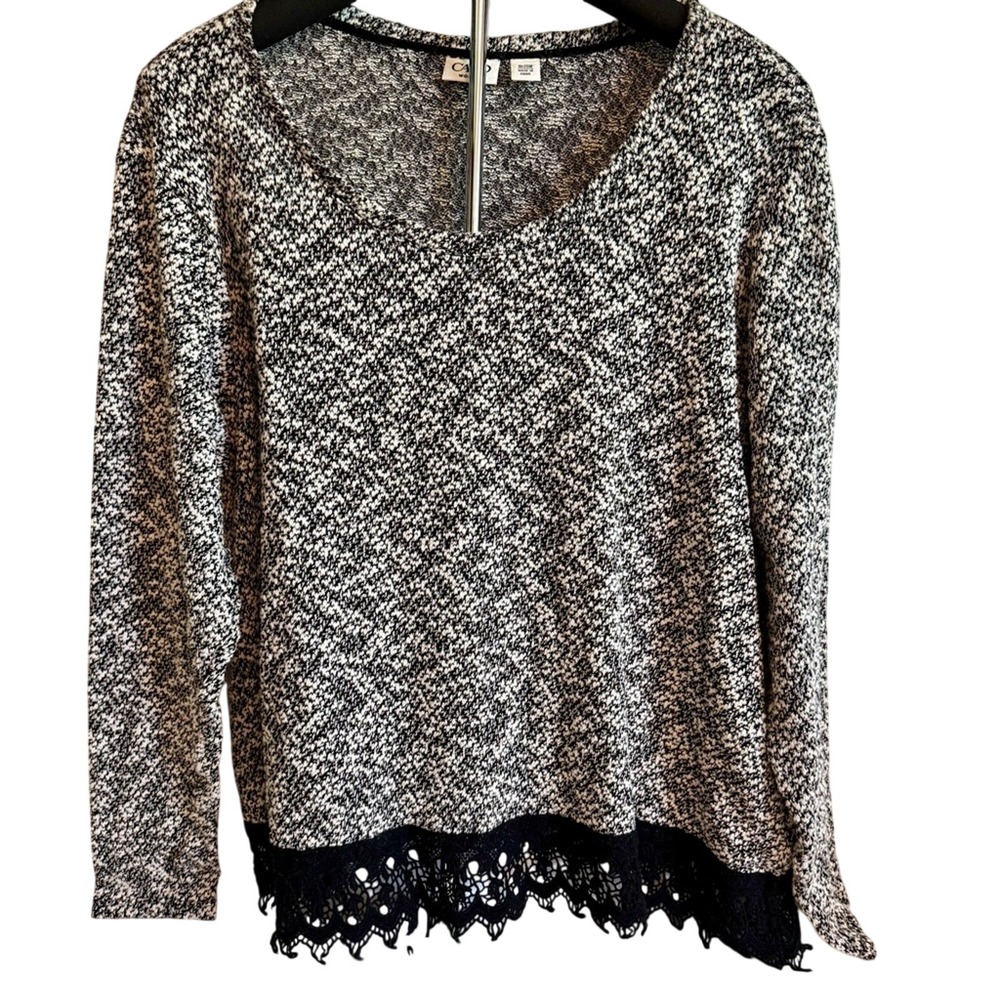 Cato Womens Long Sleeve Knit Sweather Sz 18/20 Feminine Fairy Grunge Career